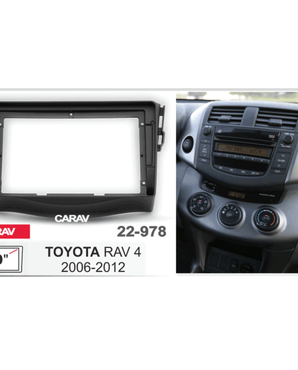 TOYOTA RAV 2006-12 MARCO DOBLE DIN / 07-008 - Imagen 5