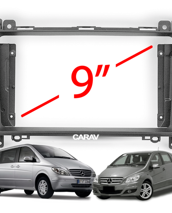 MB VITO 2003+ MARCO DOBLE DIN PARA 9" / 22-1591 - Imagen 1