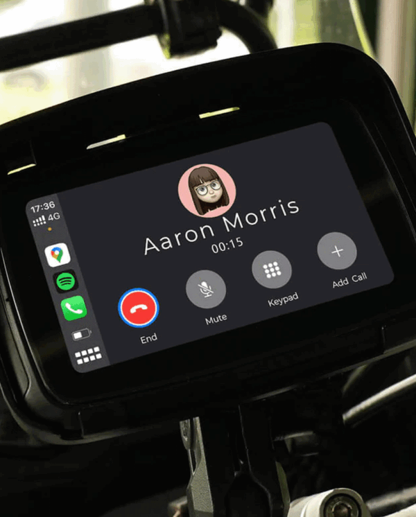 MC15 REPRODUCTOR INALAMBRICO PARA MOTO CAR PLAY / ANDROID AUTO (PRECIO MAS IMP INT 23.46%) - Imagen 4