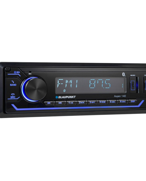 ASPEN 140 FM/AM, MP3/WMA C/USB, AUX, BT, FRENTE DESMONTABLE (PRECIO MAS IMP INT 23.46%)