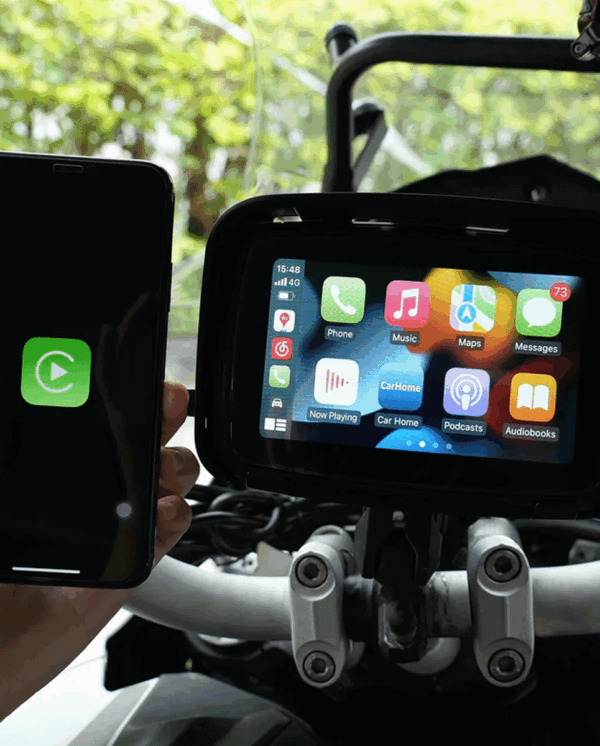 MC15 REPRODUCTOR INALAMBRICO PARA MOTO CAR PLAY / ANDROID AUTO (PRECIO MAS IMP INT 23.46%) - Imagen 3