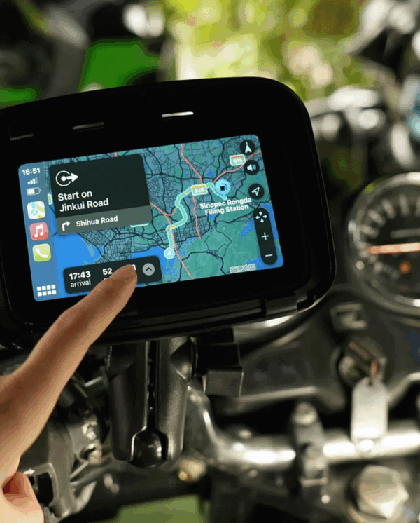 MC15 REPRODUCTOR INALAMBRICO PARA MOTO CAR PLAY / ANDROID AUTO (PRECIO MAS IMP INT 23.46%) - Imagen 6