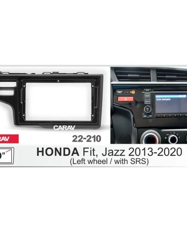 HONDA FIT 2013+ MARCO DOBLE DIN PARA 9" / 22-210 - Imagen 3