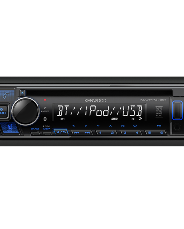 KDC-MP378BT *REPKWD00MP378BT - Bluetooth - CD (PRECIO MAS IMP INT 23.46%) - Imagen 2