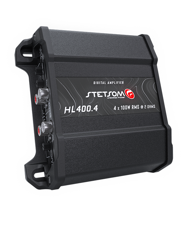 HIGH LINE 400.4 2 Ohms - 4 Canales - 400w Rms - Imagen 2