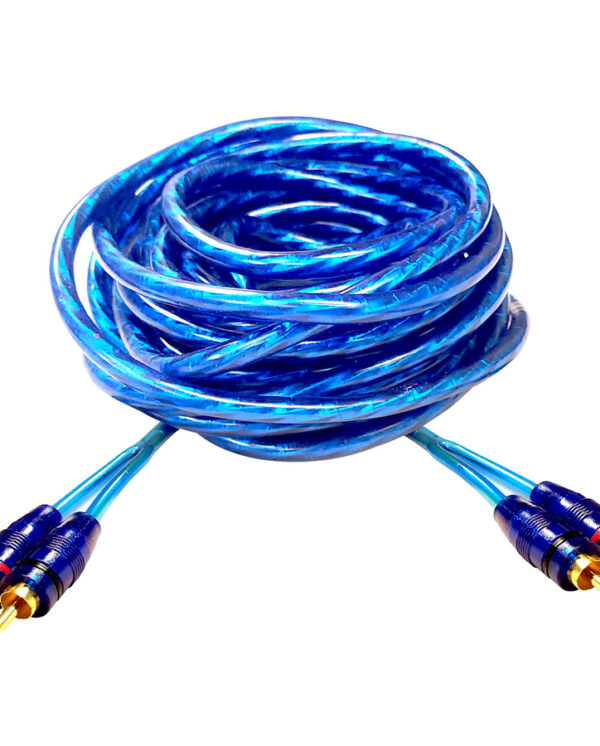 MK-019 CABLE RCA 1M CABLE RCA STANDARD 1 METROS SIN BLISTER - Imagen 1