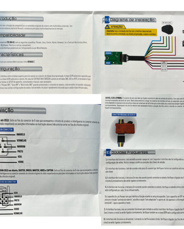 WEX03 (FIV-RN01)  (IVA 10.5%) INTERFACE DE VOLANTE RENAULT +1999 (RN01) - Imagen 4