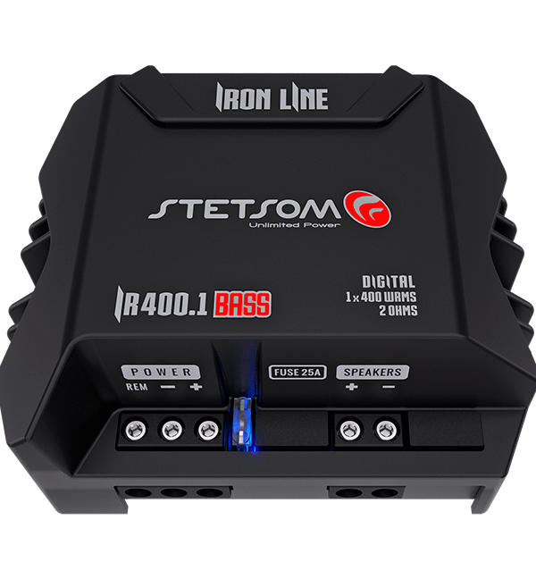 IRON LINE IR400.1_2 BASS 2 Ohms - 1 Canal Bass - 400w Rms - Imagen 3