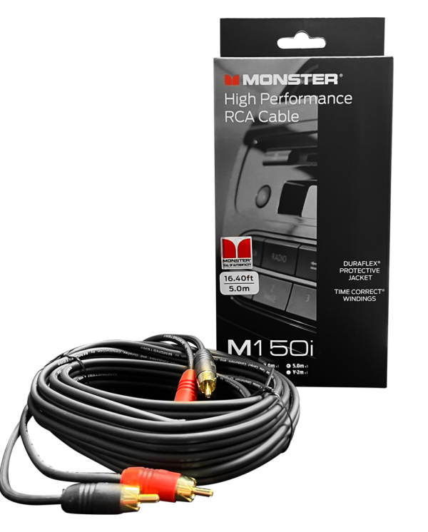 M150i-1M Cable 2RCA/2 RCA 1m - 100% cobre OFC - Imagen 3