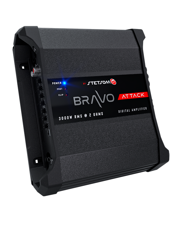 BRAVO ATTACK 3000 2 2 Ohms - 1 Canal - 3000w Rms - Imagen 2
