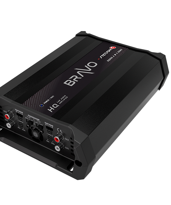 BRAVO HQ 800.4 2 Ohms - 4 Canales - 800w Rms - Imagen 2