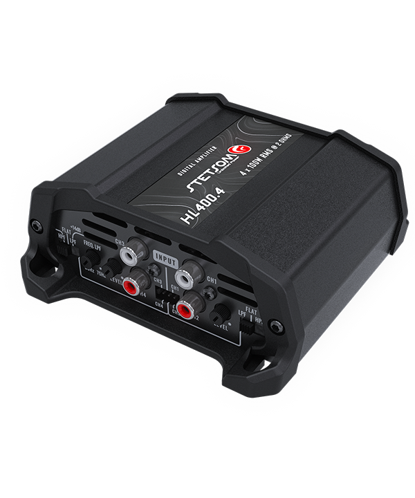 HIGH LINE 400.4 2 Ohms - 4 Canales - 400w Rms - Imagen 4