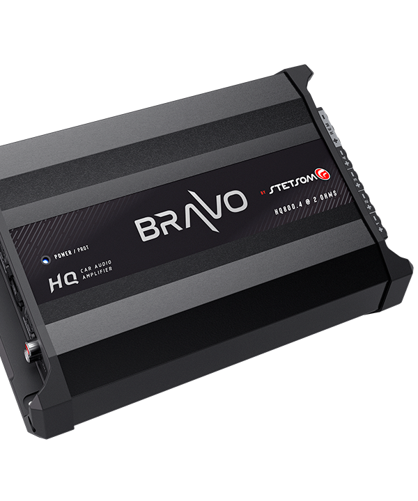 BRAVO HQ 800.4 2 Ohms - 4 Canales - 800w Rms - Imagen 1