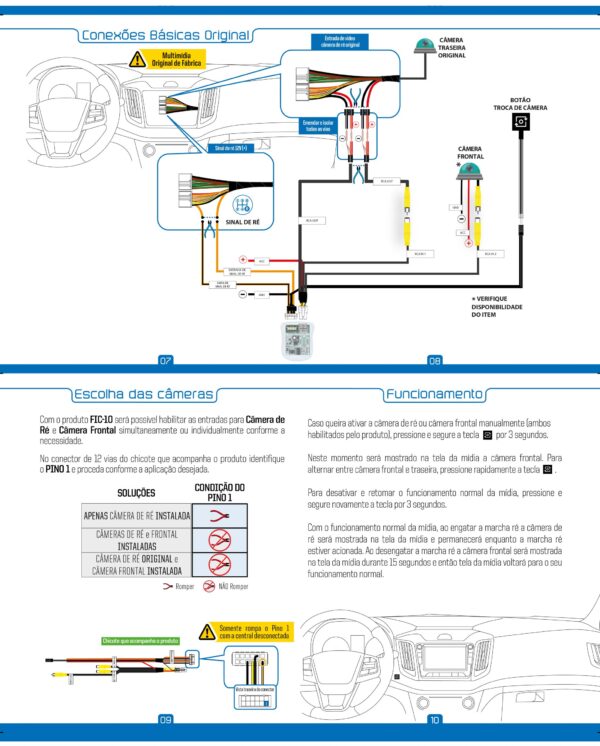 FIC 10 (IVA 10.5%) INTERFAZ UNIVERSAL PARA INCOPORAR CAMARA DELANTERA - Imagen 3