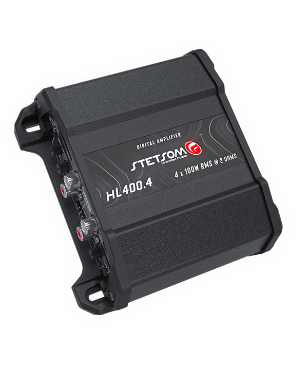 HIGH LINE 400.4 2 Ohms - 4 Canales - 400w Rms - Imagen 3