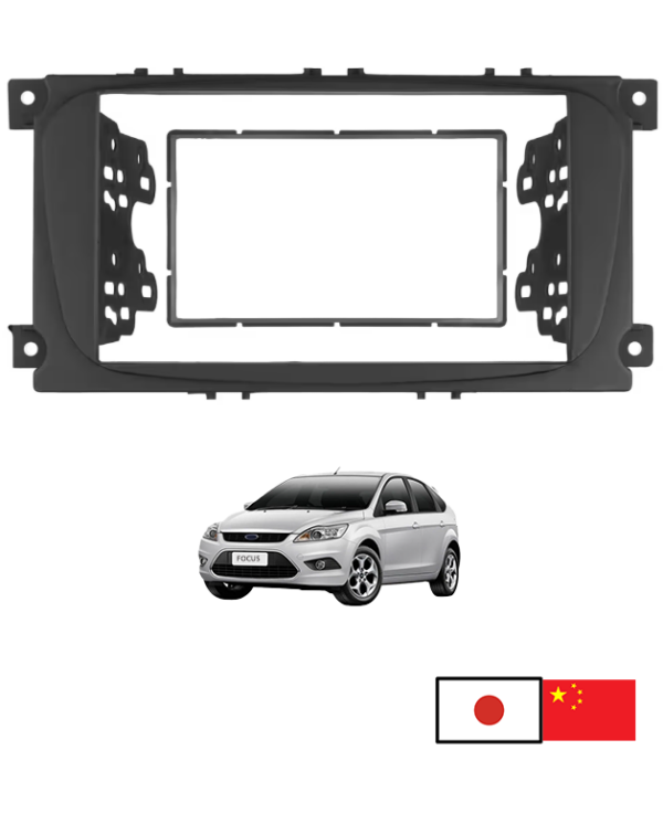 FORD FOCUS, MONDEO, KUGA 2008-12 MARCO DOBLE DIN / 08-002 - Imagen 1