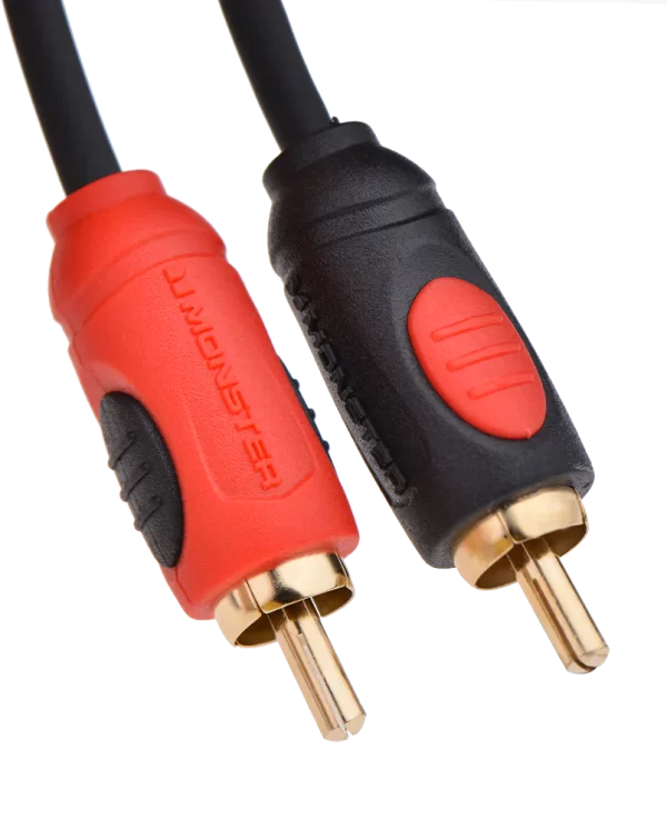M100i-2M Cable 2RCA/2 RCA 2m - 100% cobre OFC - Imagen 2
