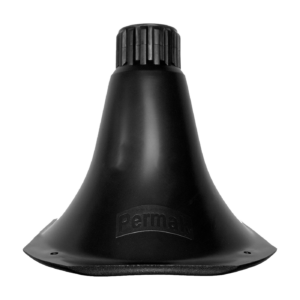 LC-1450 NEGRO BOCINA PLASTICA CORTA COLOR NEGRO