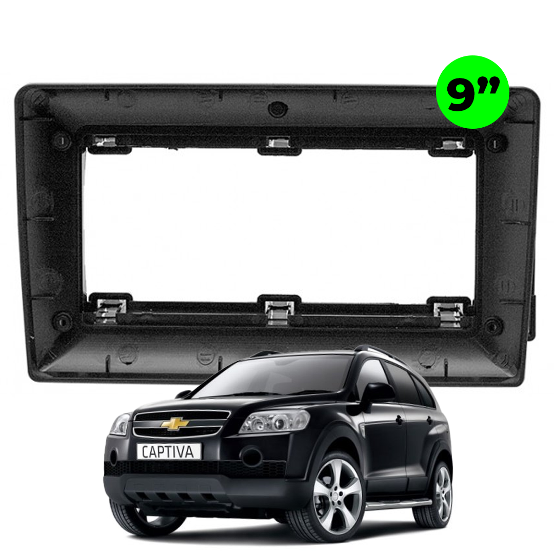 CHEVROLET AVEO / CAPTIVA 06/11 9" MARCO DOBLE DIN / GF-GM10 (CABLE ADAPTADOR GW-GM4 (Cod. 9960) NO INCLUIDO)