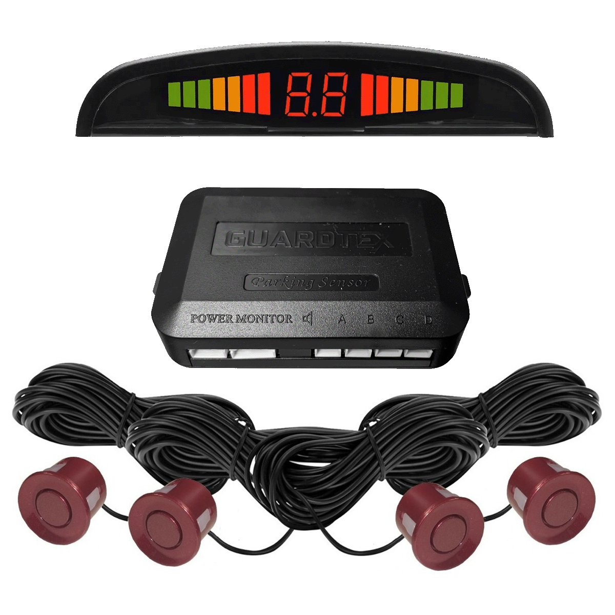 GPS-4DR KIT 4 SENSORES DE ESTACIONAMIENTO BORDO