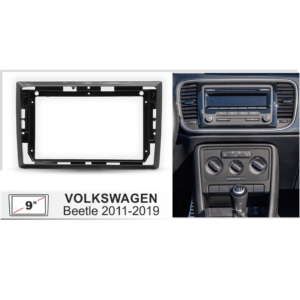 VOLKSWAGEN BEETLE 12/18  9" MARCO DOBLE DIN / GF-VW5 (CABLE ADAPTADOR GW-VW4 (Cod. 9939) NO INCLUIDO)