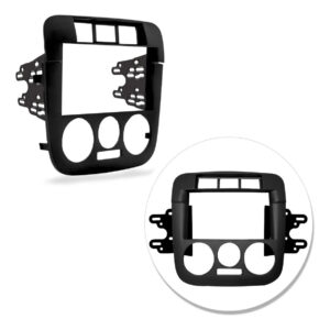 7'' GOL / PARATI / SAVEIRO G4 (NEGRO) MARCO DOBLE DIN