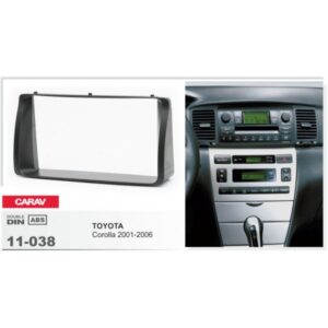 TOYOTA COROLLA 2001-06 MARCO DOBLE DIN / 11-038