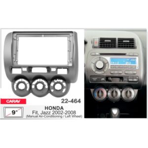 HONDA FIT 2002/08 MARCO DOBLE DIN PARA 9" / 22-464