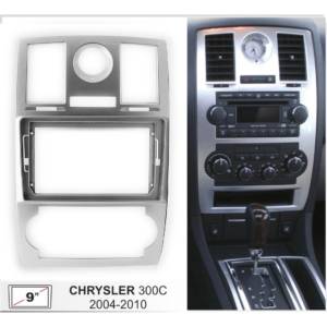 CHRYSLER C300 05/07 9" MARCO DOBLE DIN / GF-CR1 (CABLE ADAPTADOR GW-JP1 (Cod. 9990) NO INCLUIDO)