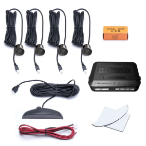 GPS-4DG KIT 4 SENSORES DE ESTACIONAMIENTO GRIS OSCURO
