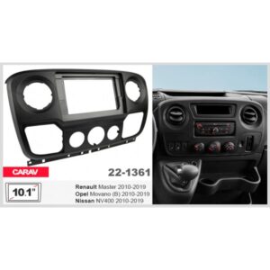 RENAULT Master 2010/19 MARCO DOBLE DIN PARA 10,1" / 22-1361