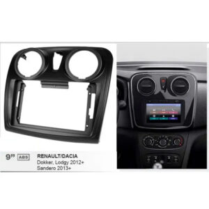 RENAULT KANGOO 18+ 9" MARCO DOBLE DIN / GF-RN6 (CABLE ADAPTADOR GW-RN5 (Cod. 9965) NO INCLUIDO)