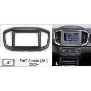 FIAT STRADA 21/23 9" MARCO DOBLE DIN / GF-FI7 (CABLE ADAPTADOR GW-FI3 (Cod. 9974) NO INCLUIDO)