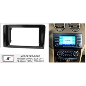 MERCEDES BENZ ML-W164 9" MARCO DOBLE DIN / GF-MB7 (CABLE ADAPTADOR GW-MB5 (Cod. 2032) NO INCLUIDO)