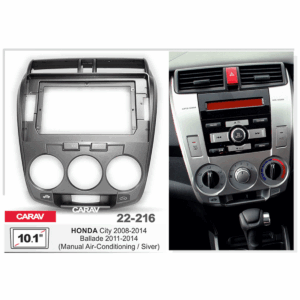HONDA CITY 2008/14 MARCO DOBLE DIN PARA 10,1" / 22-216