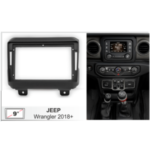 JEEP WRANGLER RUBICON 18+ 9" MARCO DOBLE DIN / GF-JP5 (CABLE ADAPTADOR GW-JP1 (Cod. 9990) NO INCLUIDO)