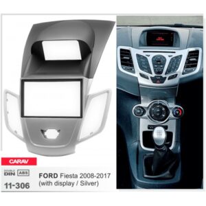 FORD FIESTA 2008-17 MARCO DOBLE DIN / 11-306