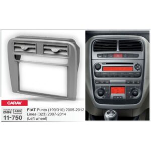 FIAT PUNTO/ LINEA 2005/14 MARCO DOBLE DIN / 11-750