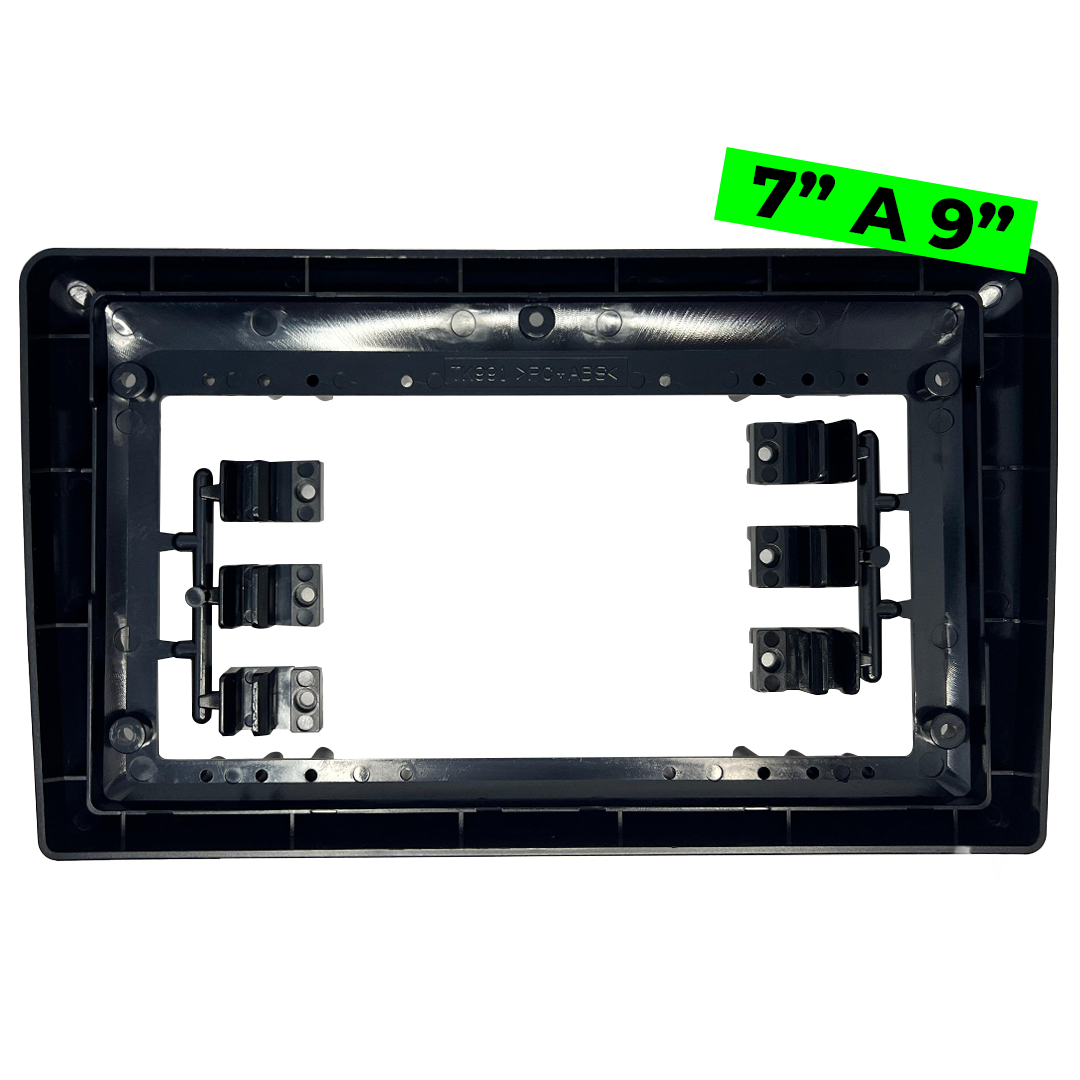 MARCO EXPANSOR UNIVERSAL 7" A 9" MARCO DOBLE DIN / GF-UN4