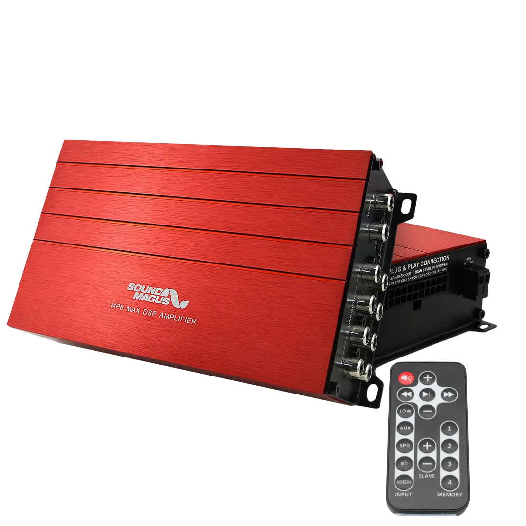MP 8 MAX PROCESADOR DSP AMPLIFICADO 8 CANALES 4X50W