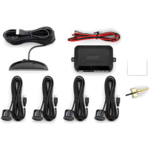 GPS-4B KIT 4 SENSORES DE ESTACIONAMIENTO NEGRO