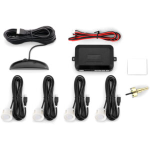 GPS-4W KIT 4 SENSORES DE ESTACIONAMIENTO BLANCO