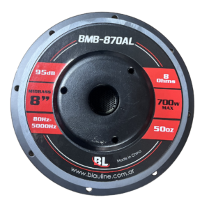 BMB-870AL MIDBASS 8" CAMPANA ALUMINIO 700 W