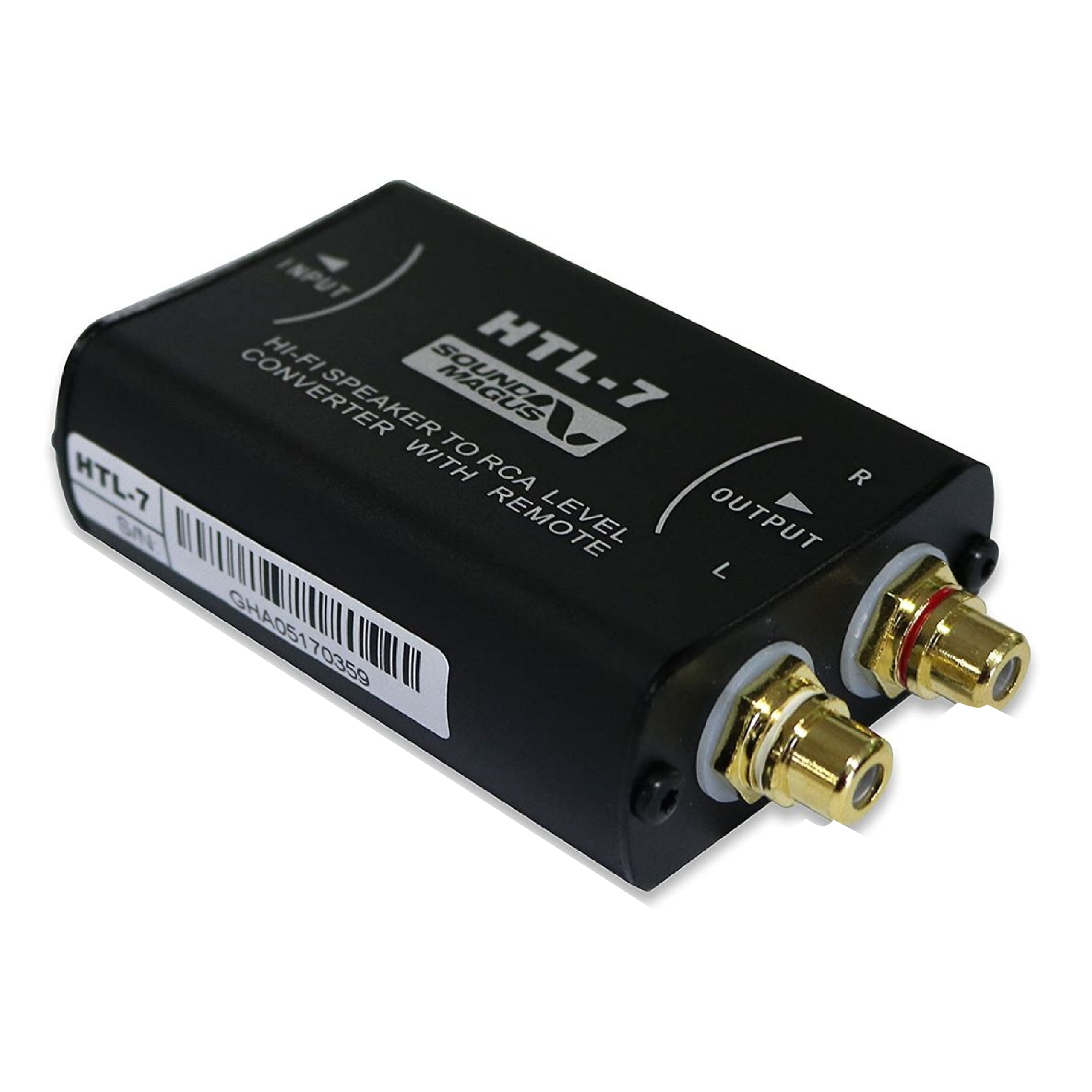 HTL-7 (IVA 10.5%) Convertidor de señal alta-baja con función remoto HTL-7