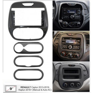 RENAULT CAPTUR 13/19 9" MARCO DOBLE DIN / GF-RN7 (CABLE ADAPTADOR GW-RN6 (Cod. 9966) NO INCLUIDO)