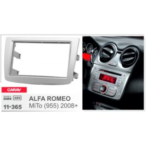ALFA ROMEO MITO 2008-18 MARCO DOBLE DIN / 11-365