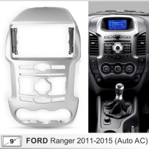 FORD RANGER 12/18 9'' MARCO DOBLE DIN / GF-FD9 (CABLE ADAPTADOR GW-FD6 (Cod. 2037) NO INCLUIDO)