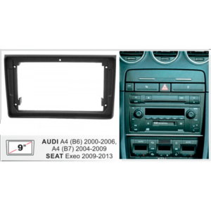 AUDI A4 02/08 9" MARCO DOBLE DIN / GF-AU2 (CABLE ADAPTADOR GW-AU1 (Cod. 9997) NO INCLUIDO)