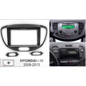 HYUNDAI I10 10 9" MARCO DOBLE DIN / GF-HY6 (CABLE ADAPTADOR GW-HY2 (Cod. 9978) NO INCLUIDO)