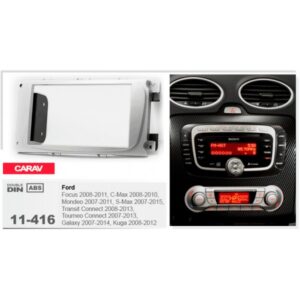 FORD FOCUS, MONDEO, KUGA 2008-12 MARCO DOBLE DIN / 11-416